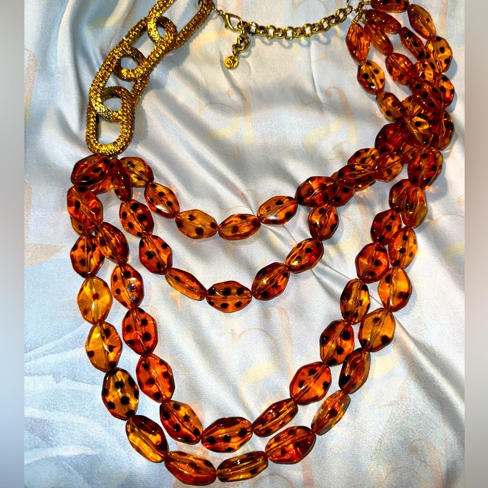 Beaded / chain necklace